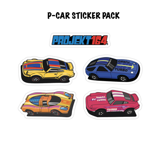 P-car - Sticker Pack