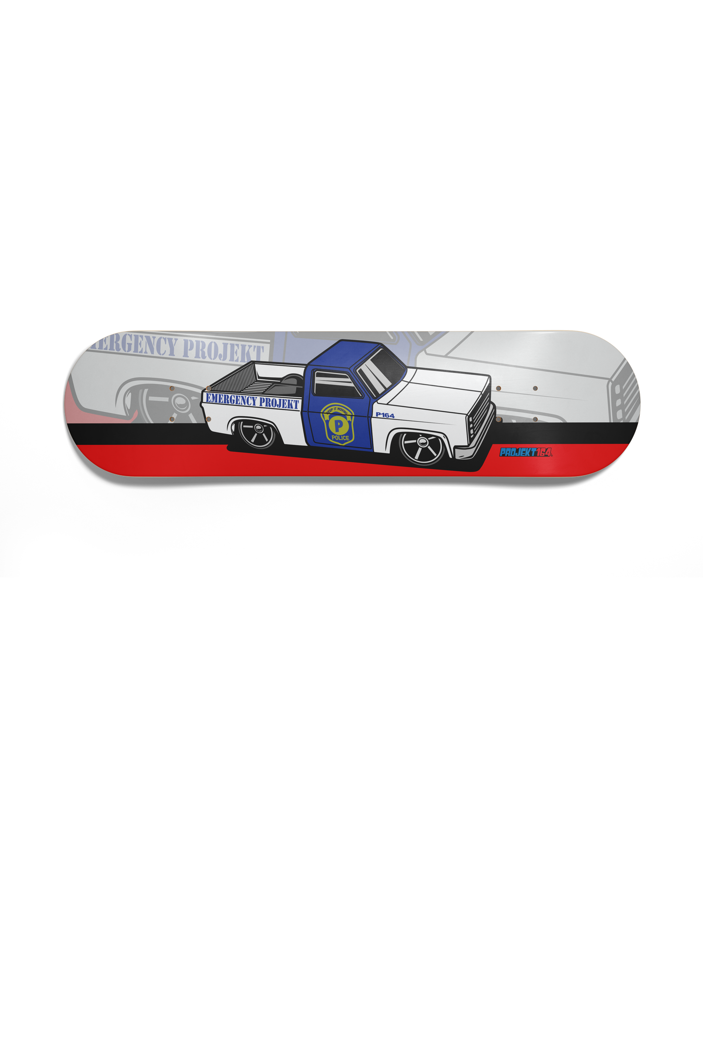 83 Silvy Cop Patrol - Skateboard Deck