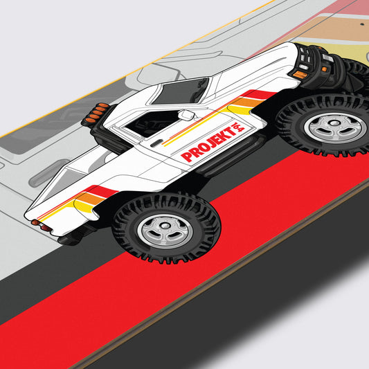 4x4 Old School T-Truck - Skateboard Deck