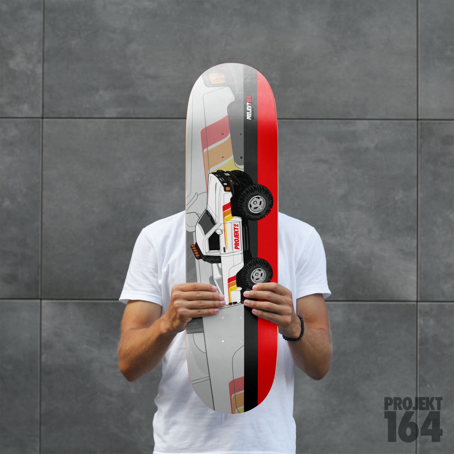 4x4 Old School T-Truck - Skateboard Deck
