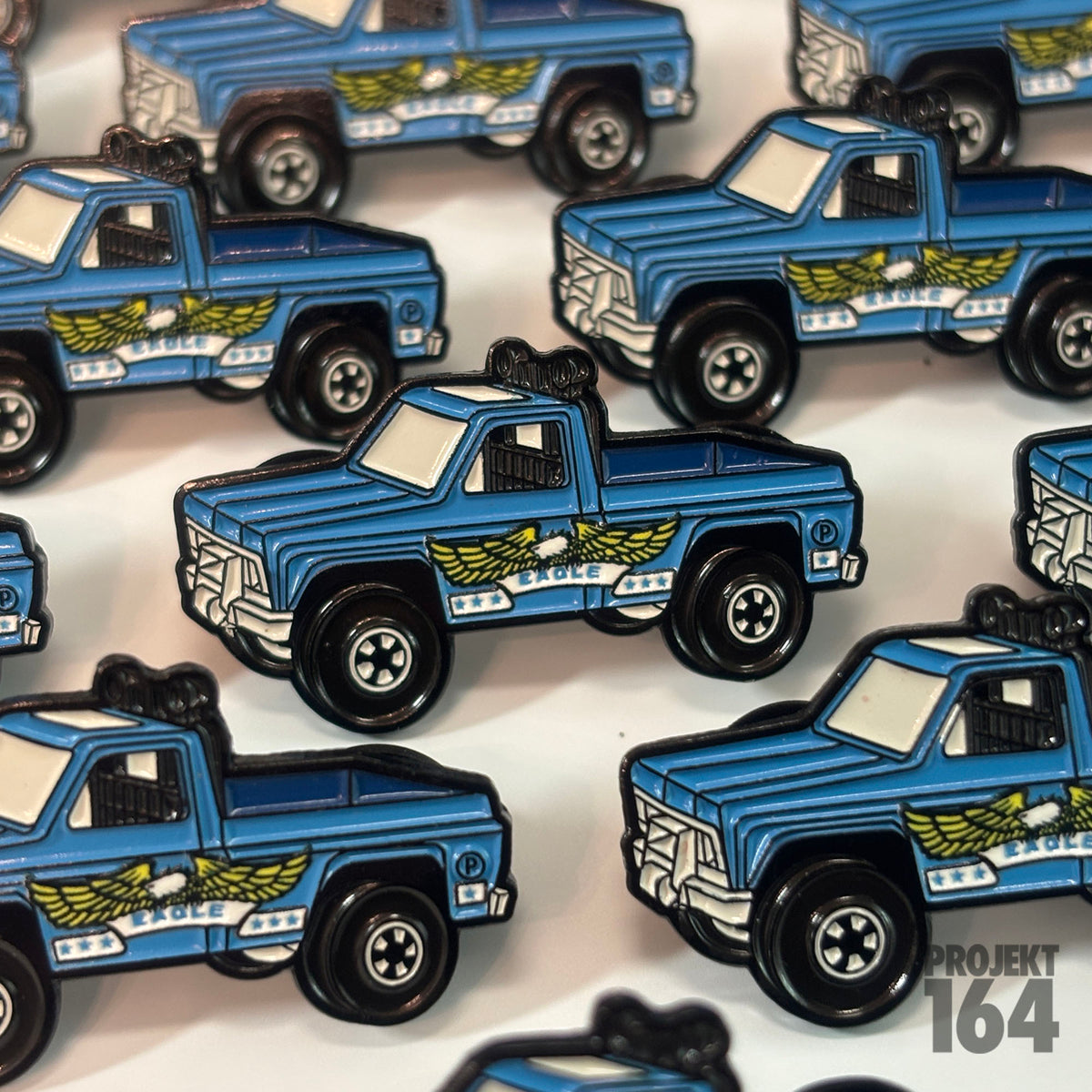 Eagle Truck Pin - Light blue