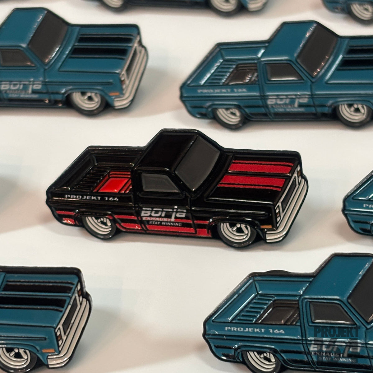 Blacked out borla Silvy - Truck Pin -83