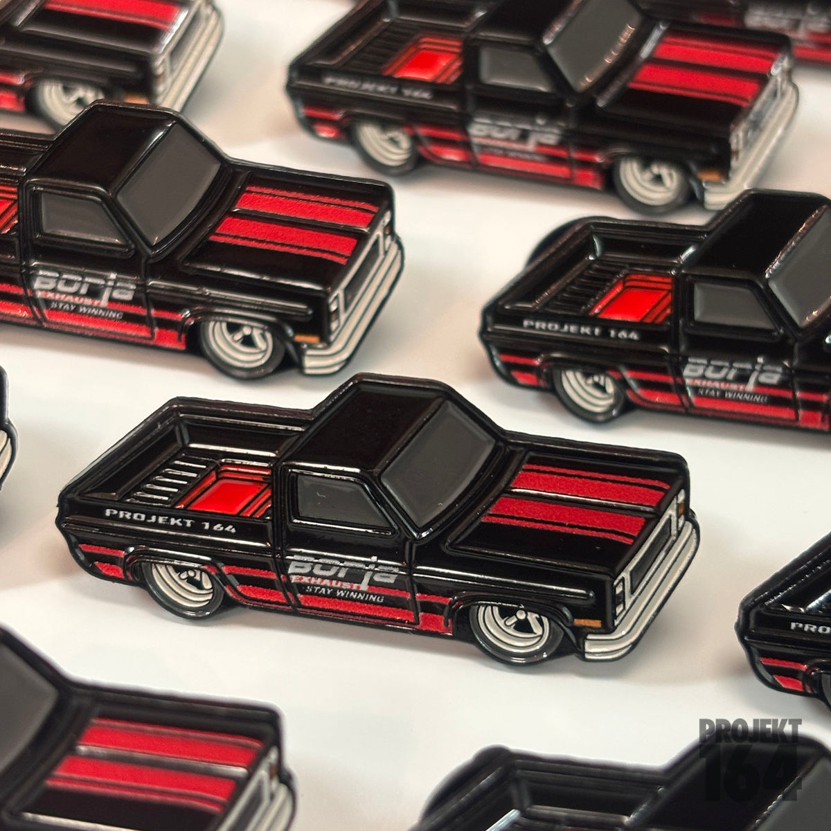 Blacked out borla Silvy - Truck Pin -83