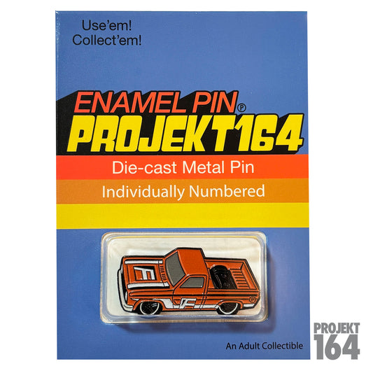 Silvy Truck Pin - Orange - glows