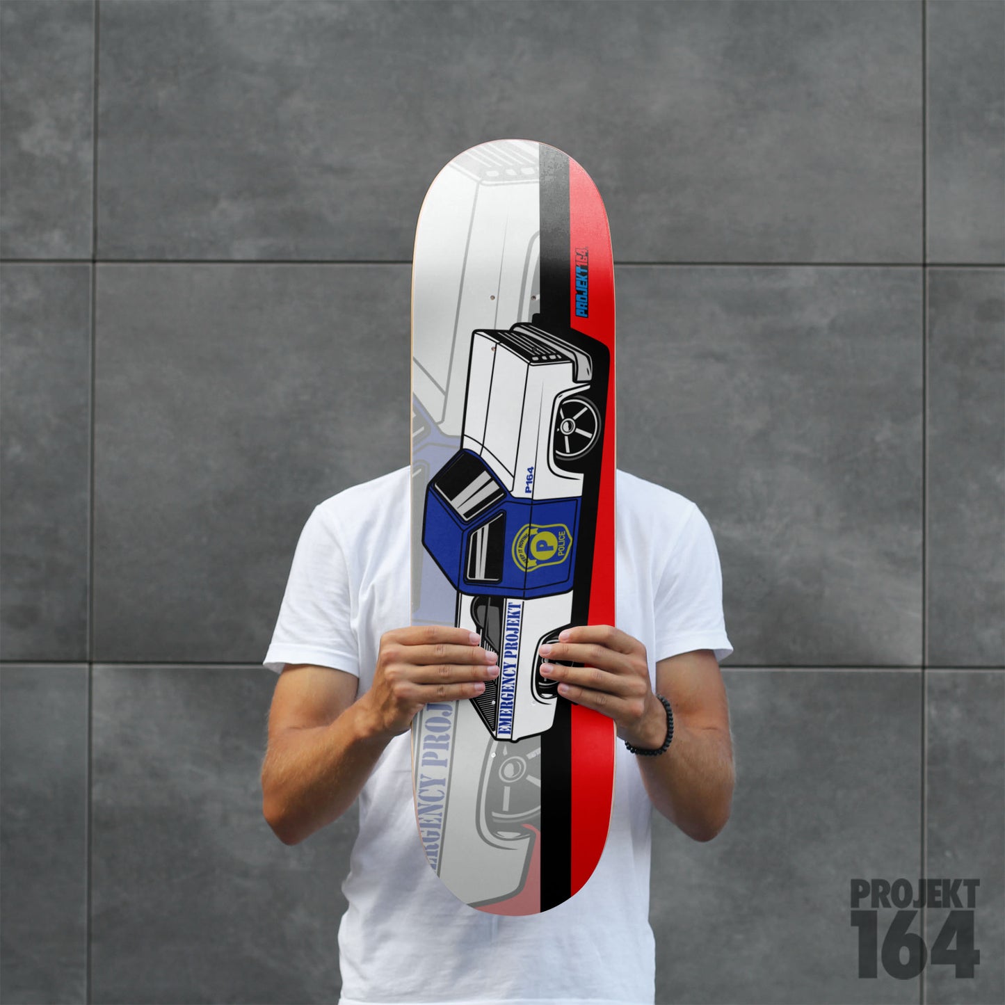 83 Silvy Cop Patrol - Skateboard Deck